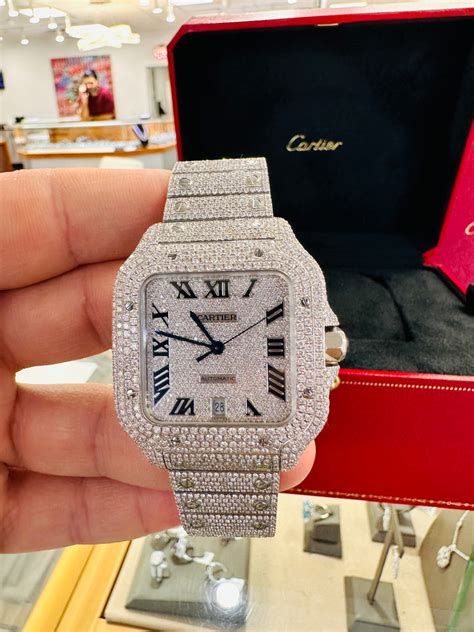 bust down watch cartier|bust down cartier watch women.